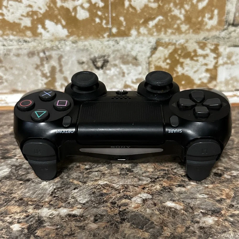 Sony DualShock 4 Controller PS4 Jet Black Good CUH-ZCT2U Wireless